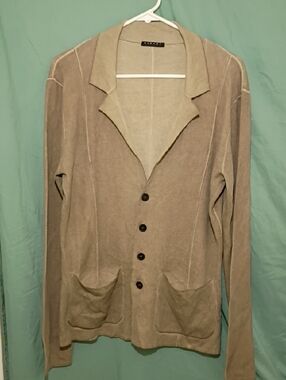 Sisley Light Taupe Men's Shirt Jacket